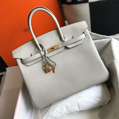HM バーキン 35cm バッグ クリーム トゴ ゴールド金具