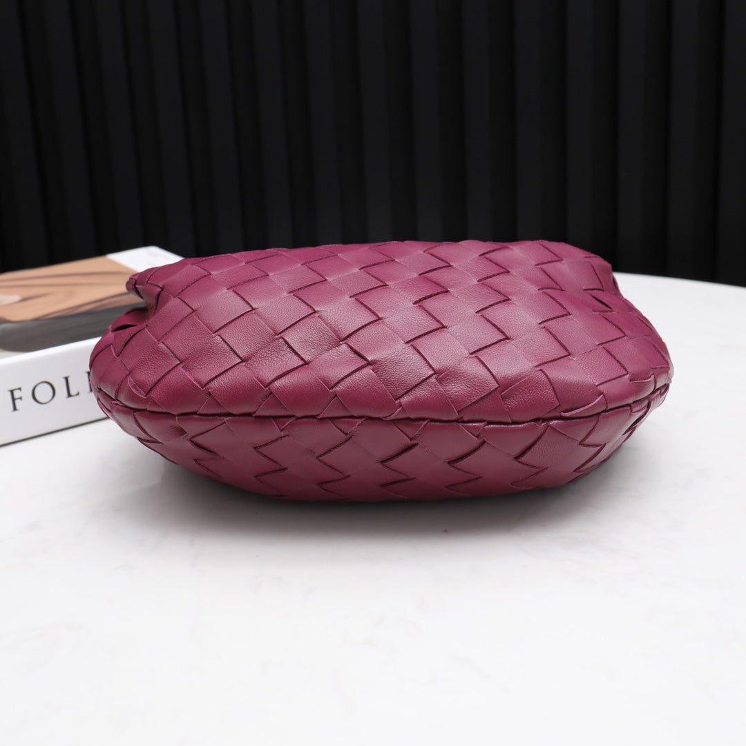 mini jodie 28 cuir d'agneau bordeaux 