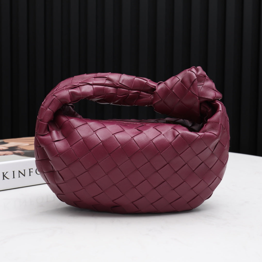 mini jodie 28 cuir d'agneau bordeaux 