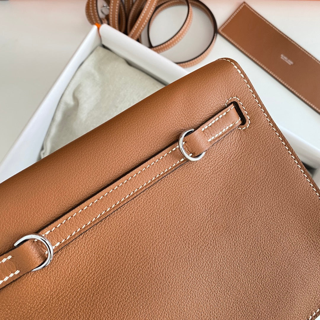 Kelly Danse II 22 cm Tan Evercolor Leather Show