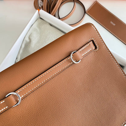 Kelly Danse II 22 cm Tan Evercolor Leather Show