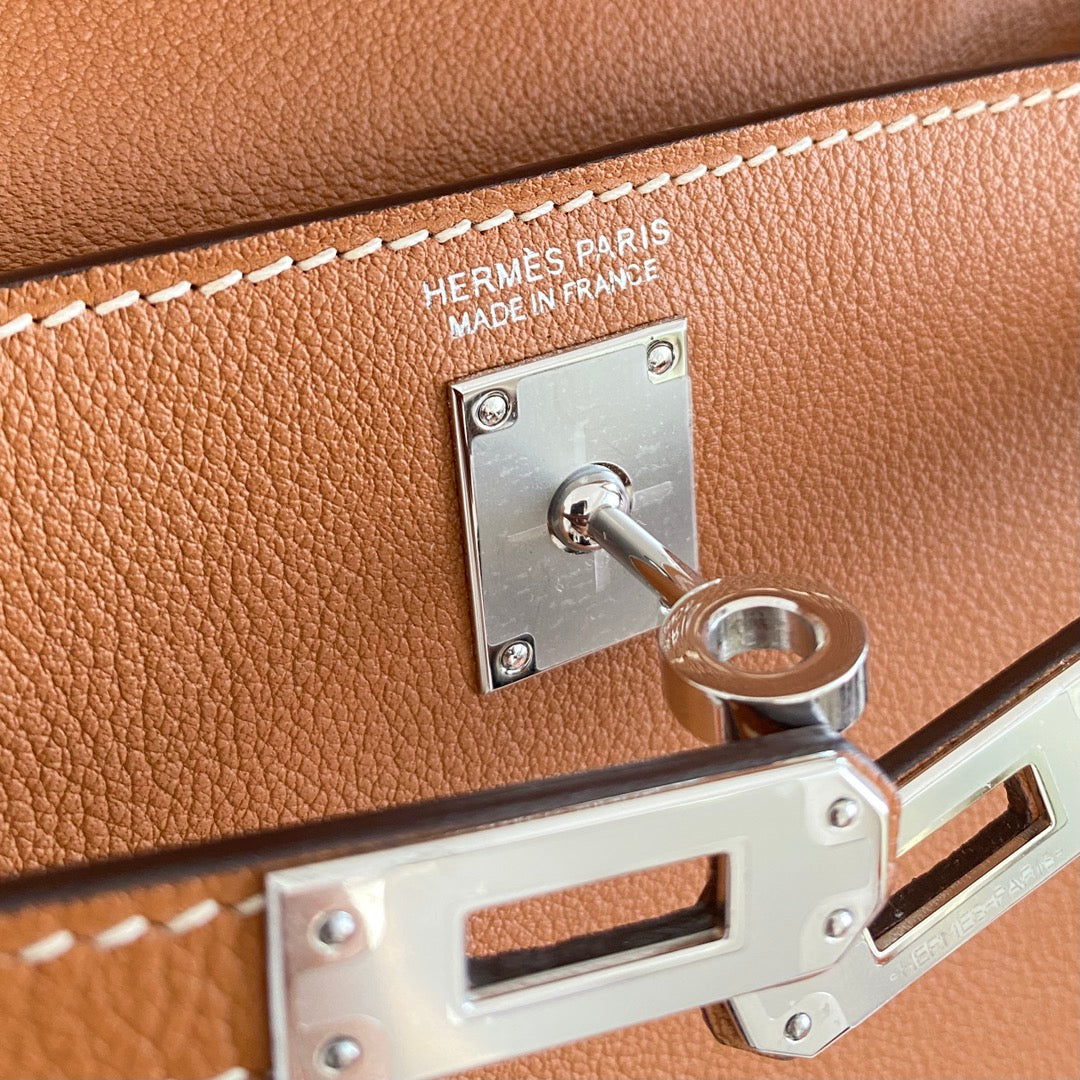 Kelly Danse II 22 cm Tan Evercolor Leather Show