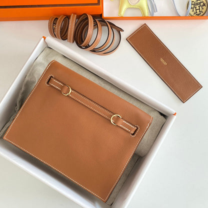 Kelly Danse II 22 cm Tan Evercolor Cuir Ghw