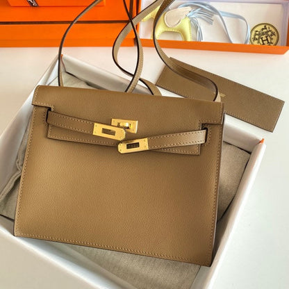 Kelly Danse II 22 cm Cuir Evercolor Marron Ghw