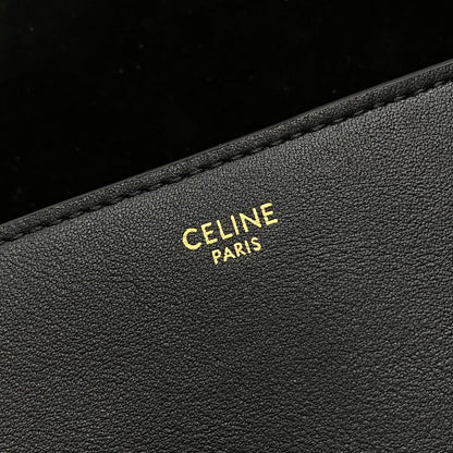 FOLCO CUIR TRIOMPHE 18 EN CUIR DE VEAU NOIR