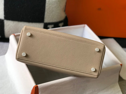 hm kelly 32cm beige togo leather gold hardware
