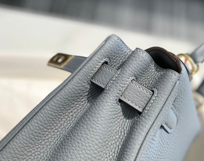 HM ケリー 32cm バッグ 強化グレー トーゴ ゴールド金具
