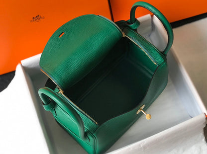 HM リンディ 26 バッグ キャッスルトングリーン トリヨンクレマンスレザー
