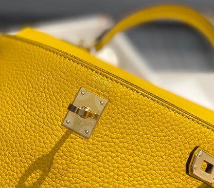 HM KELLY 25CM JAUNE TOGO QUINCAILLERIE OR