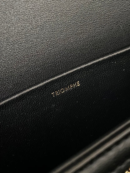 CLASSIQUE TRIOMPHE 22 CUIR DE VEAU TOUT NOIR