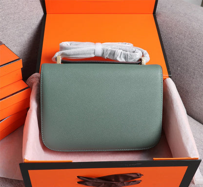 HM CONSTANCE BAGS 19 HUNTER EPSOM LAMBSKIN