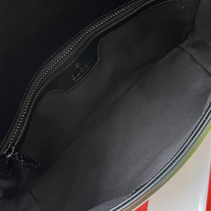 gg marmont 26cm tout cuir de veau noir