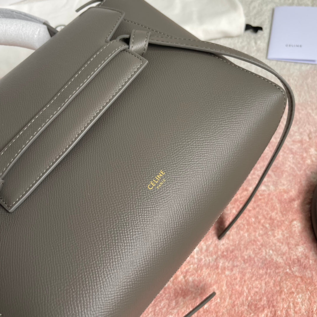 フィッシュバッグ 24 グレーレザー