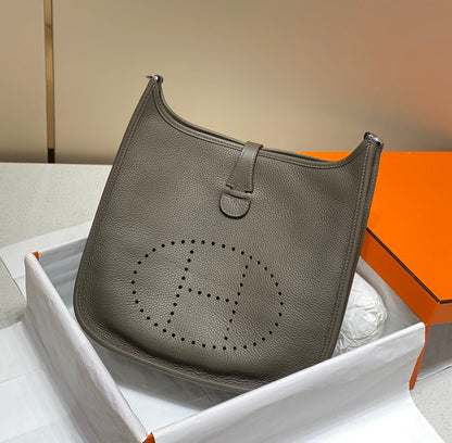 Evelyne 29cm Brun Foncé Togo Shw
