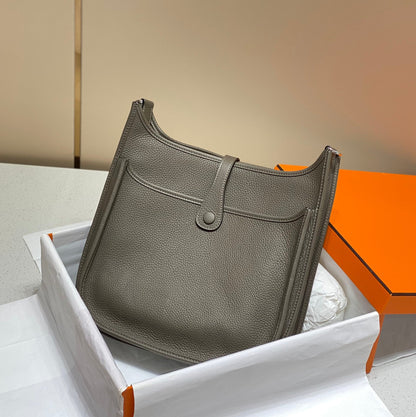 Evelyne 29cm Brun Foncé Togo Shw