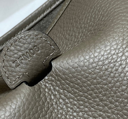 Evelyne 29cm Brun Foncé Togo Shw