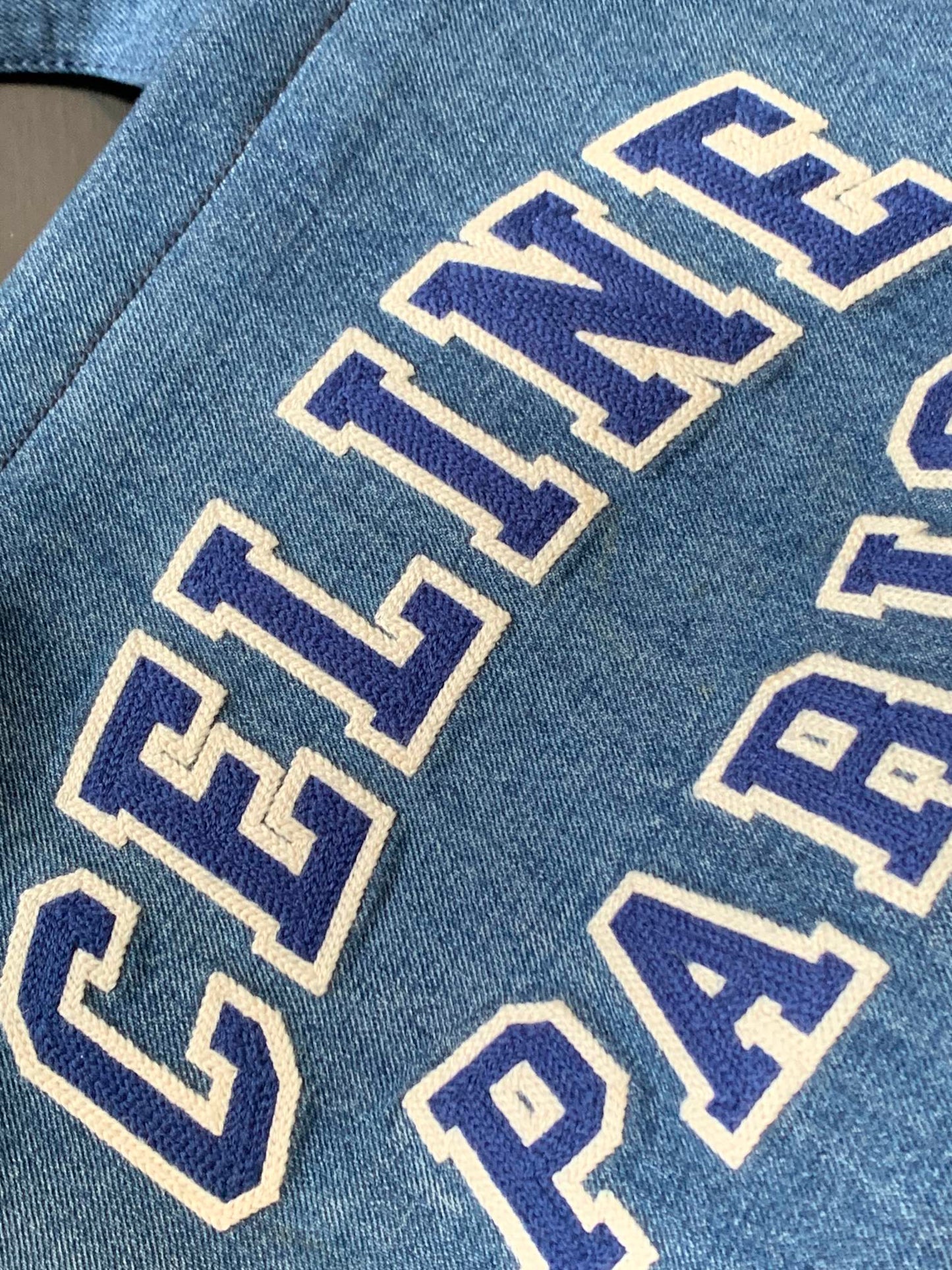 GRAND CABAS THAÏS 41 EN DENIM BLEU