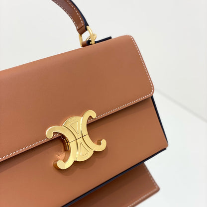 Coffret Triomphe 22 Cuir de veau naturel tanné