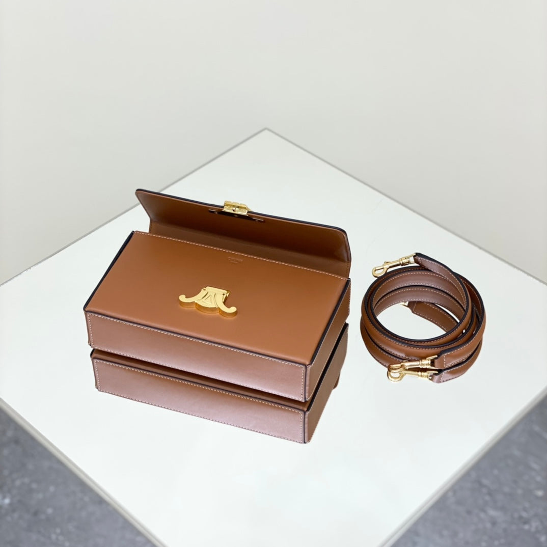 Coffret Triomphe 22 Cuir de veau naturel tanné