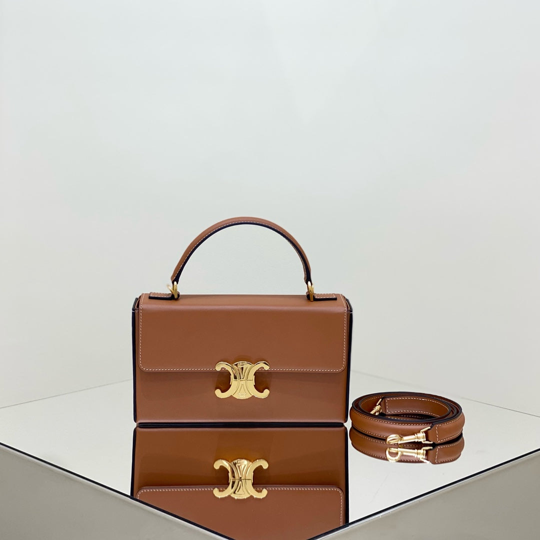 Coffret Triomphe 22 Cuir de veau naturel tanné