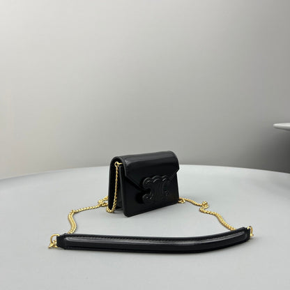 CUIR TRIPHOME 11 ブラックカーフスキン