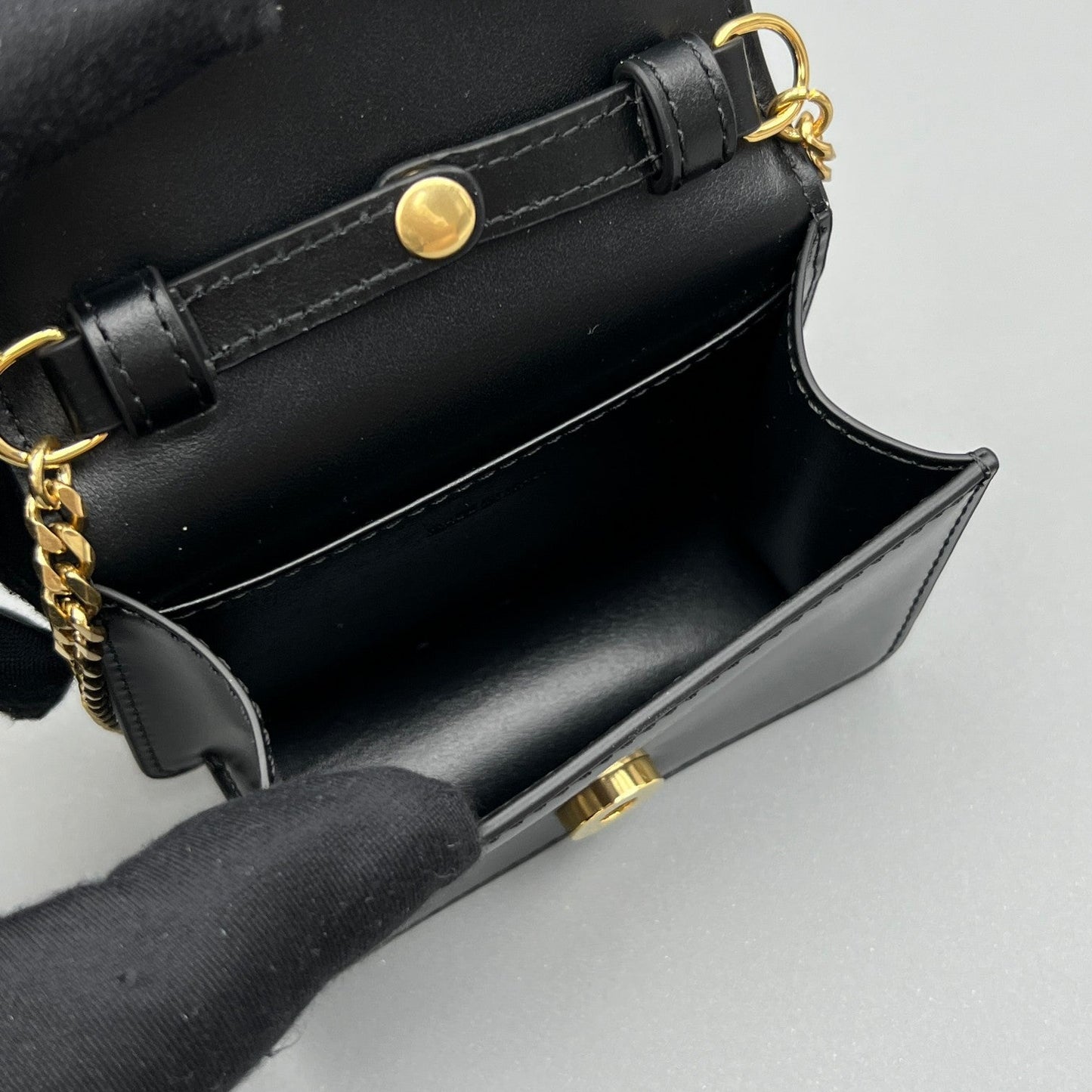 CUIR TRIPHOME 11 ブラックカーフスキン