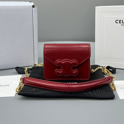 CUIR TRIPHOME 11 チェリーレッドカーフスキン