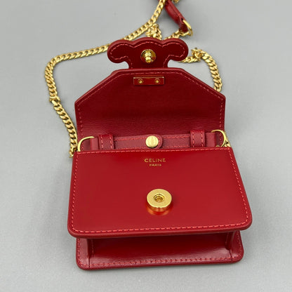 CUIR TRIPHOME 11 チェリーレッドカーフスキン