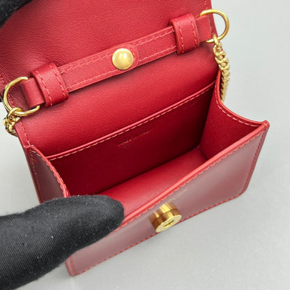 CUIR TRIPHOME 11 チェリーレッドカーフスキン