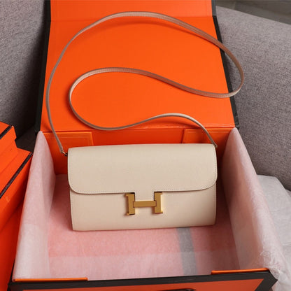 SACS HM CONSTANCE DAKANG 20,5 CRÈME EPSOM
