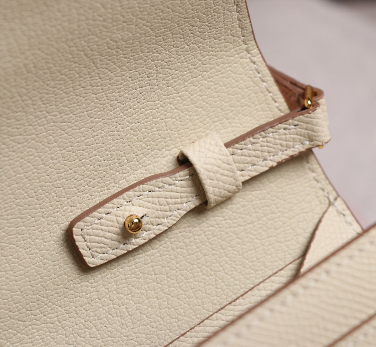 SACS HM CONSTANCE DAKANG 20,5 CRÈME EPSOM