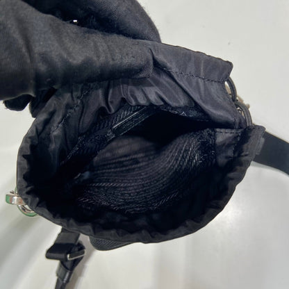 SAC POUR TÉLÉPHONE 18 EN RE-NYLON NOIR