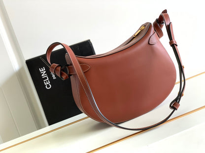 TRIOMPHE CLASSIC 25 CUIR DE VEAU MARRON CANNELLE