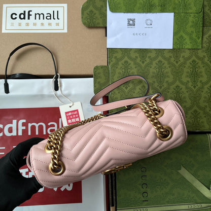 GGマーモント 26cm ヌード マトラッセレザー ゴールド金具