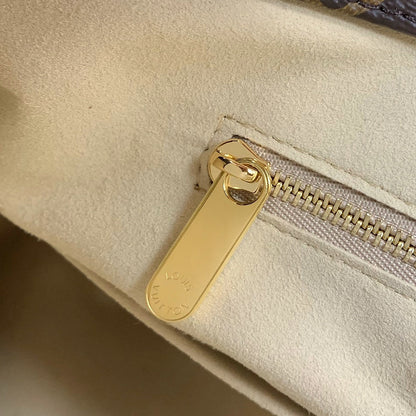 ARTSY MM 41 EN TOILE MONOGRAMME MARRON QUINCAILLERIE DORÉ