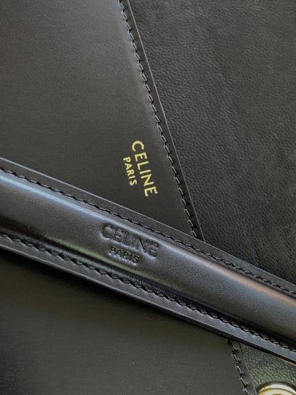 TRIOMPHE FRAME 23 CUIR DE VEAU NOIR