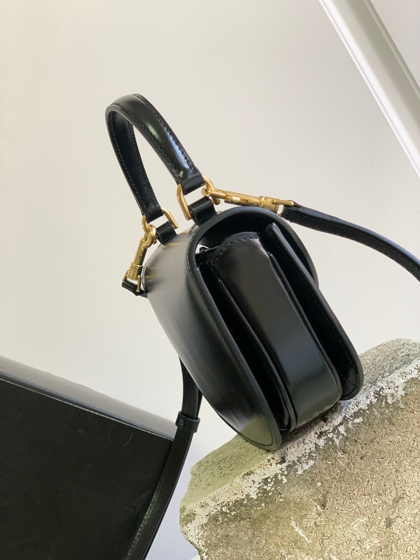 ティーンチェーン ブザス トリオンフ 15.5cm ブラック カーフスキン