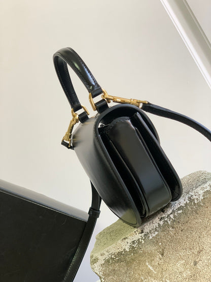 ティーンチェーン ブザス トリオンフ 15.5cm ブラック カーフスキン