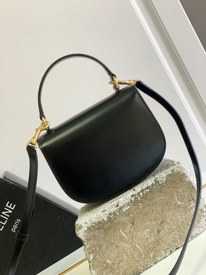 ティーンチェーン ブザス トリオンフ 15.5cm ブラック カーフスキン