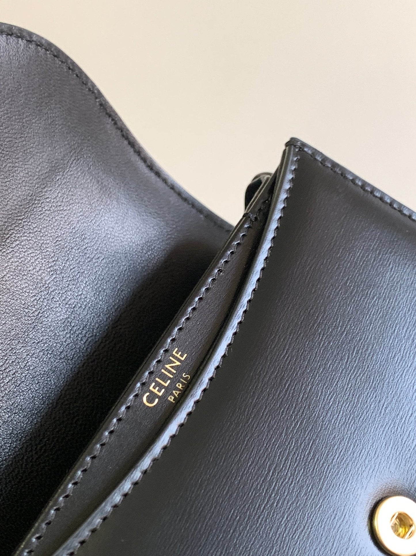 ティーンチェーン ブザス トリオンフ 15.5cm ブラック カーフスキン