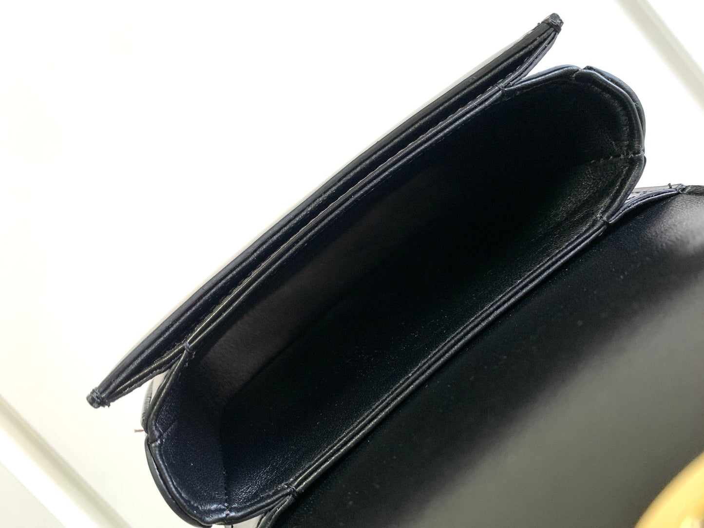 ティーンチェーン ブザス トリオンフ 15.5cm ブラック カーフスキン