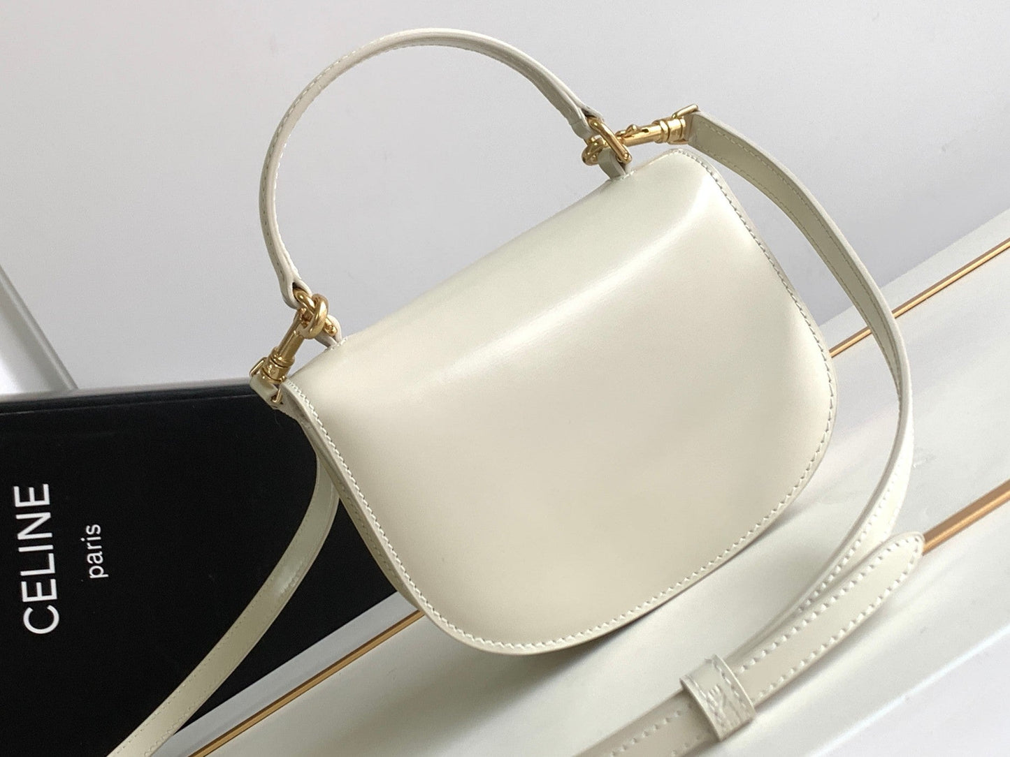 ティーンチェーン ブザス トリオンフ 15.5cm ホワイトカーフスキン