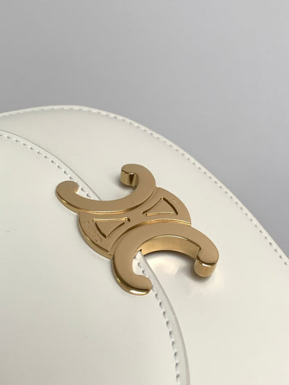 ティーンチェーン ブザス トリオンフ 15.5cm ホワイトカーフスキン