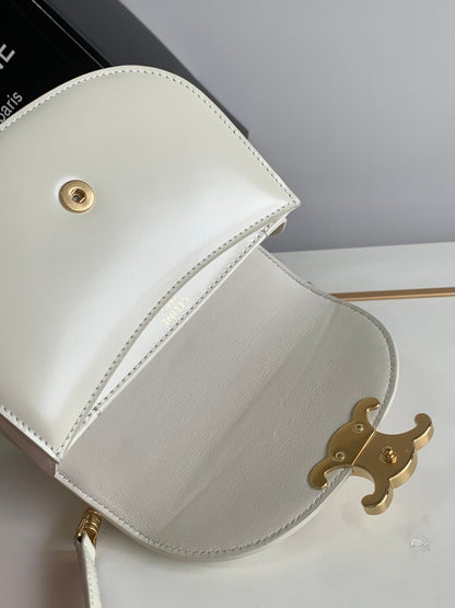 ティーンチェーン ブザス トリオンフ 15.5cm ホワイトカーフスキン