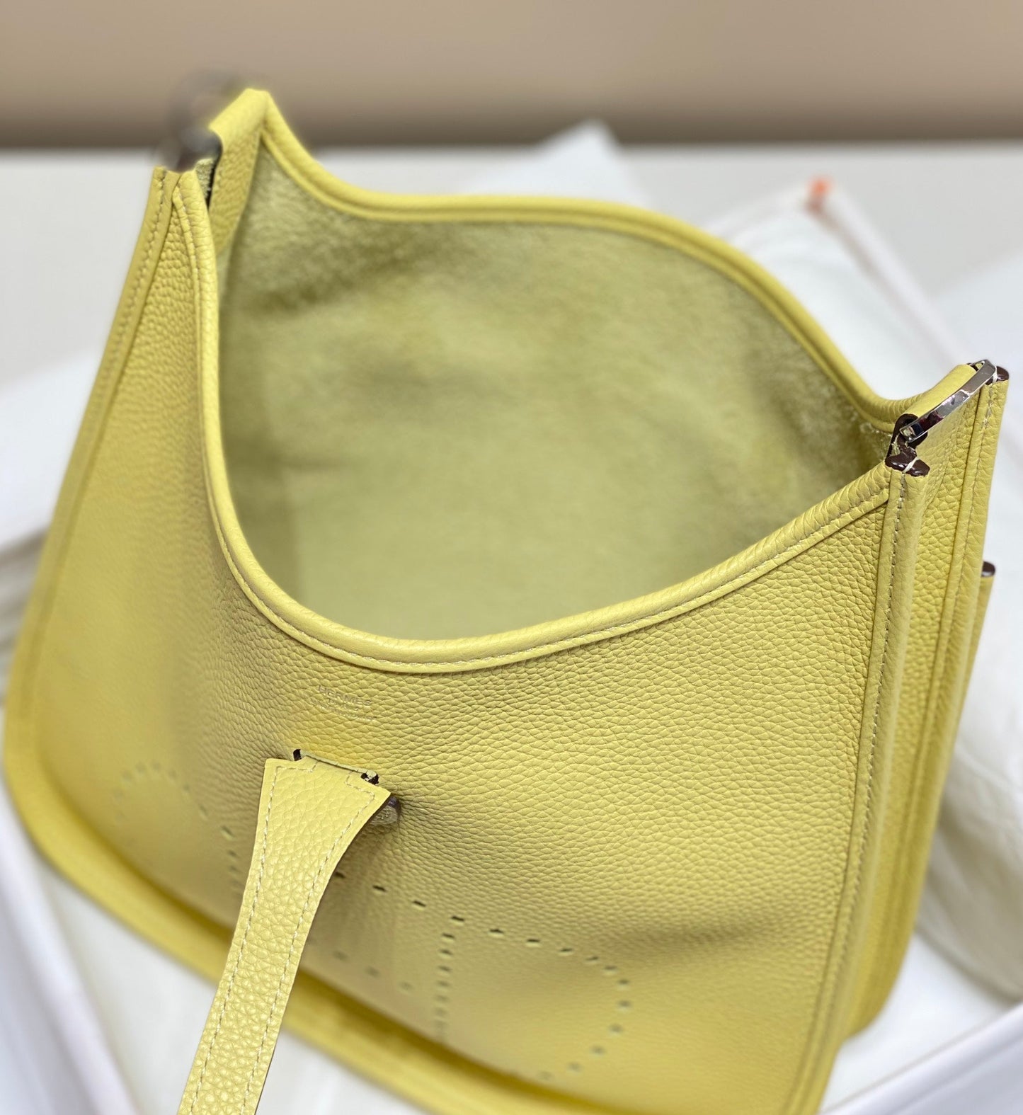 Evelyne 29cm Jaune Togo Shw