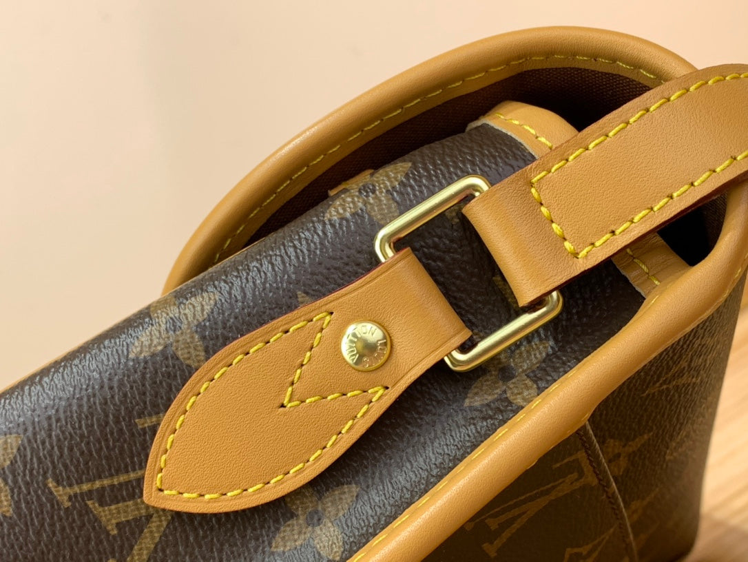 LV ジベシエール 28cm ブラウン モノグラム キャンバス 205872