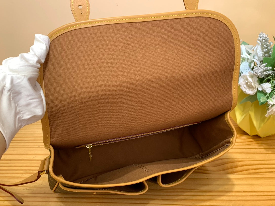 LV ジベシエール 28cm ブラウン モノグラム キャンバス 205872