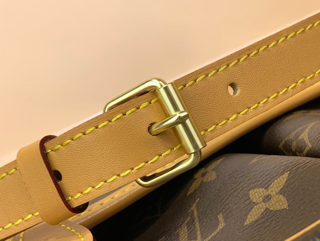 LV ジベシエール 28cm ブラウン モノグラム キャンバス 205872