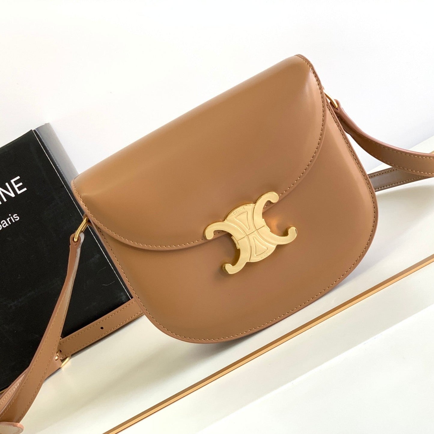 ティーン ベザス トリオンフ 18.5 ブラウン カーフスキン