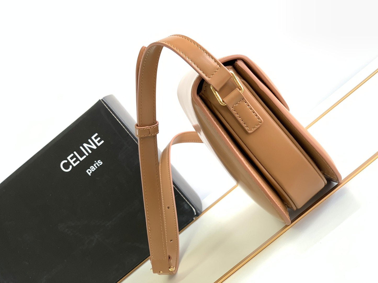 ティーン ベザス トリオンフ 18.5 ブラウン カーフスキン